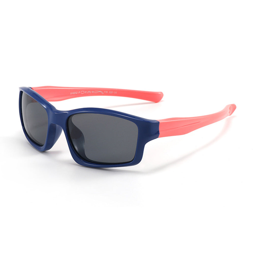 Techsuit - Μόδα > Αξεσουάρ > Γυαλιά Ηλίου Polarised (8202-C21) - for Kids, Sport Type - Navy Blue / Pink