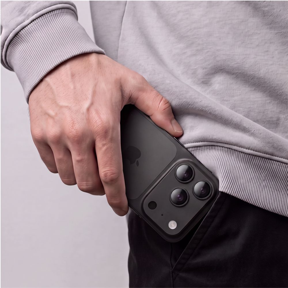 Tech-Protect Camfull Fit+ Προστατευτικό Κάμερας για iPhone 17 Pro Max - Phone 18 Pro Max - Μαύρο