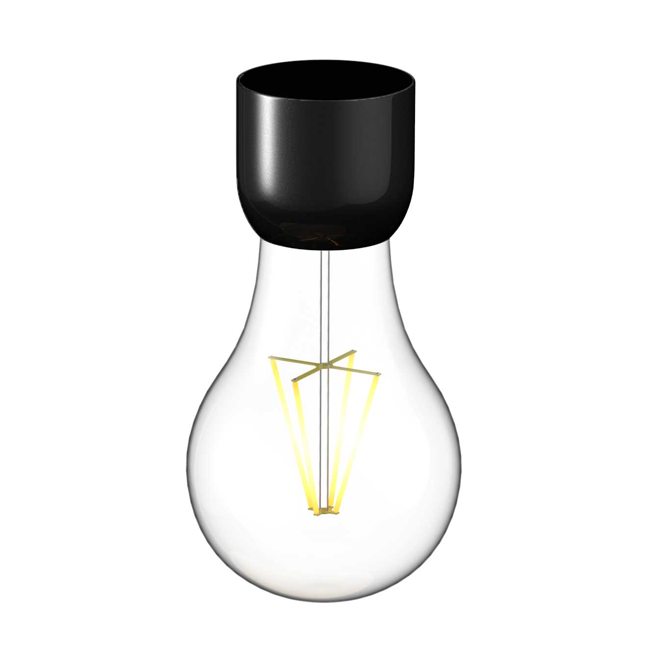 Designnest® Replacement Light Bulb For Levitating Lamp Λάμπα Αντικατάστασης Για Το Μαγνητικό Αιωρούμενο Επιτραπέζιο Φωτιστικό (Μαύρο) – Θήκη για κινητό από το PhoneBazaar.gr