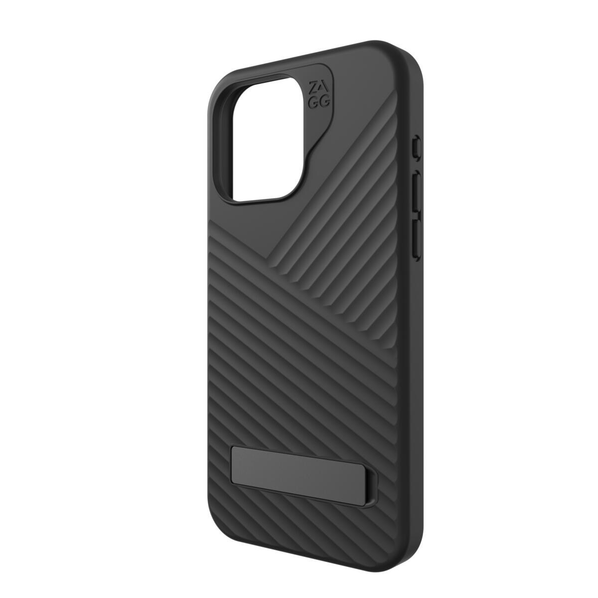 Zagg Denali Snap Case with kickstand Θήκη προστασίας που αντέχει σε πτώσεις έως 5 μέτρα – iPhone 15 Pro Max (Black)