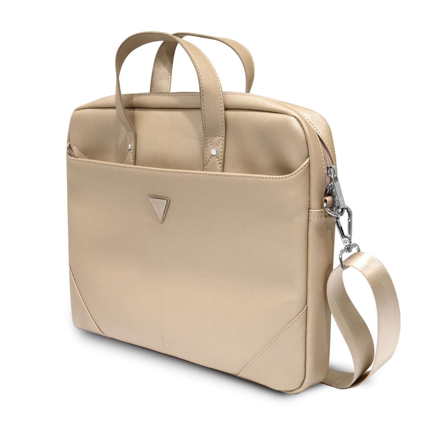 Guess 4G Uptown Computer Bag Τσάντα κατάλληλη για laptop 15" (Beige - GUCB15PSATLE)