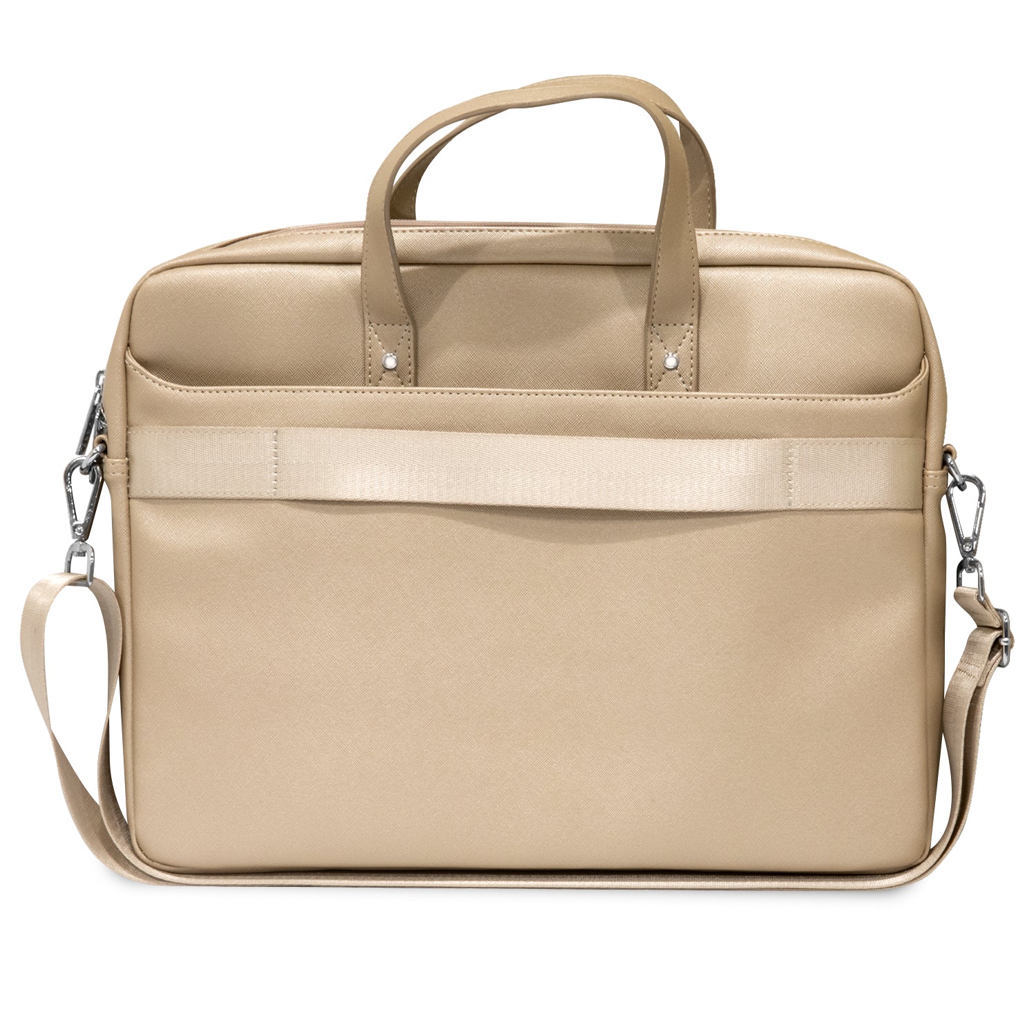 Guess 4G Uptown Computer Bag Τσάντα κατάλληλη για laptop 15" (Beige - GUCB15PSATLE)