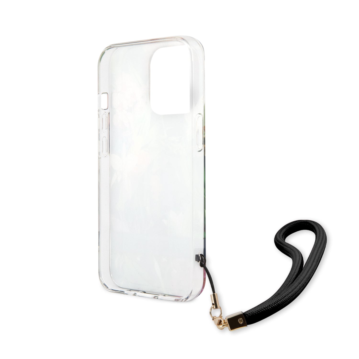 Guess "Flower Collection" Θήκη προστασίας με floral σχεδιασμό και κορδονάκι χειρός – iPhone 13 Pro