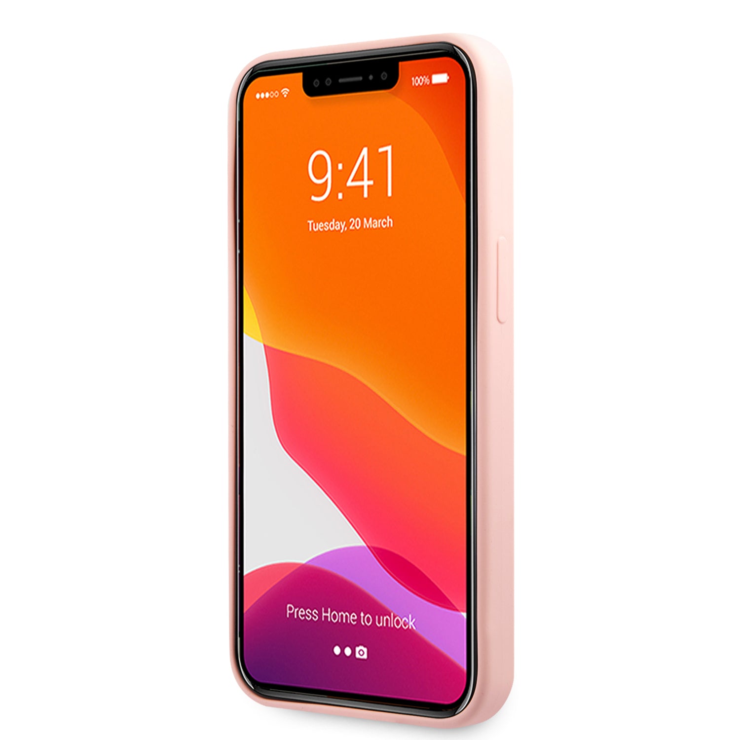 Guess "4G Logo Collection" Θήκη προστασίας από σιλικόνη – iPhone 13 Pro (Ροζ)