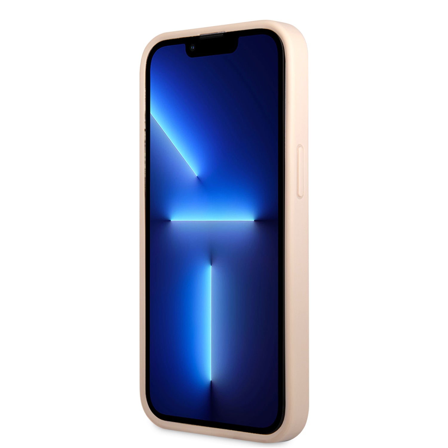 Guess "4G Logo Collection" Printed Stripe Θήκη προστασίας από δερματίνη – iPhone 13 Pro (Ροζ)