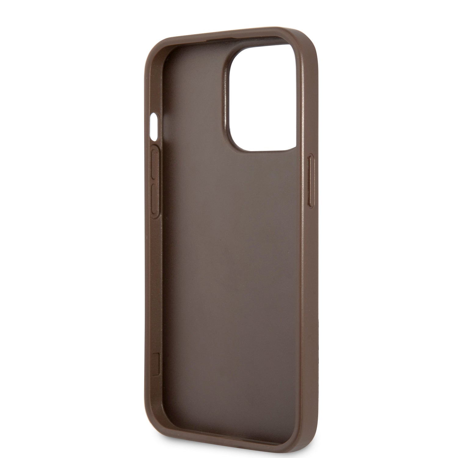 Guess "4G Logo Collection" Printed Stripe Θήκη προστασίας από δερματίνη – iPhone 13 Pro (Καφέ)