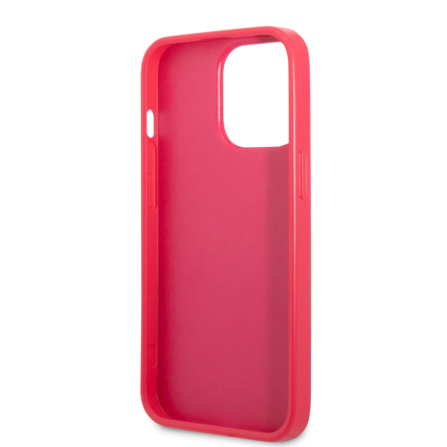 Guess "Small 4G Logo Collection" Hard Case Saffiano Leather Θήκη προστασίας από δερματίνη – iPhone 13 Pro (Ροζ)