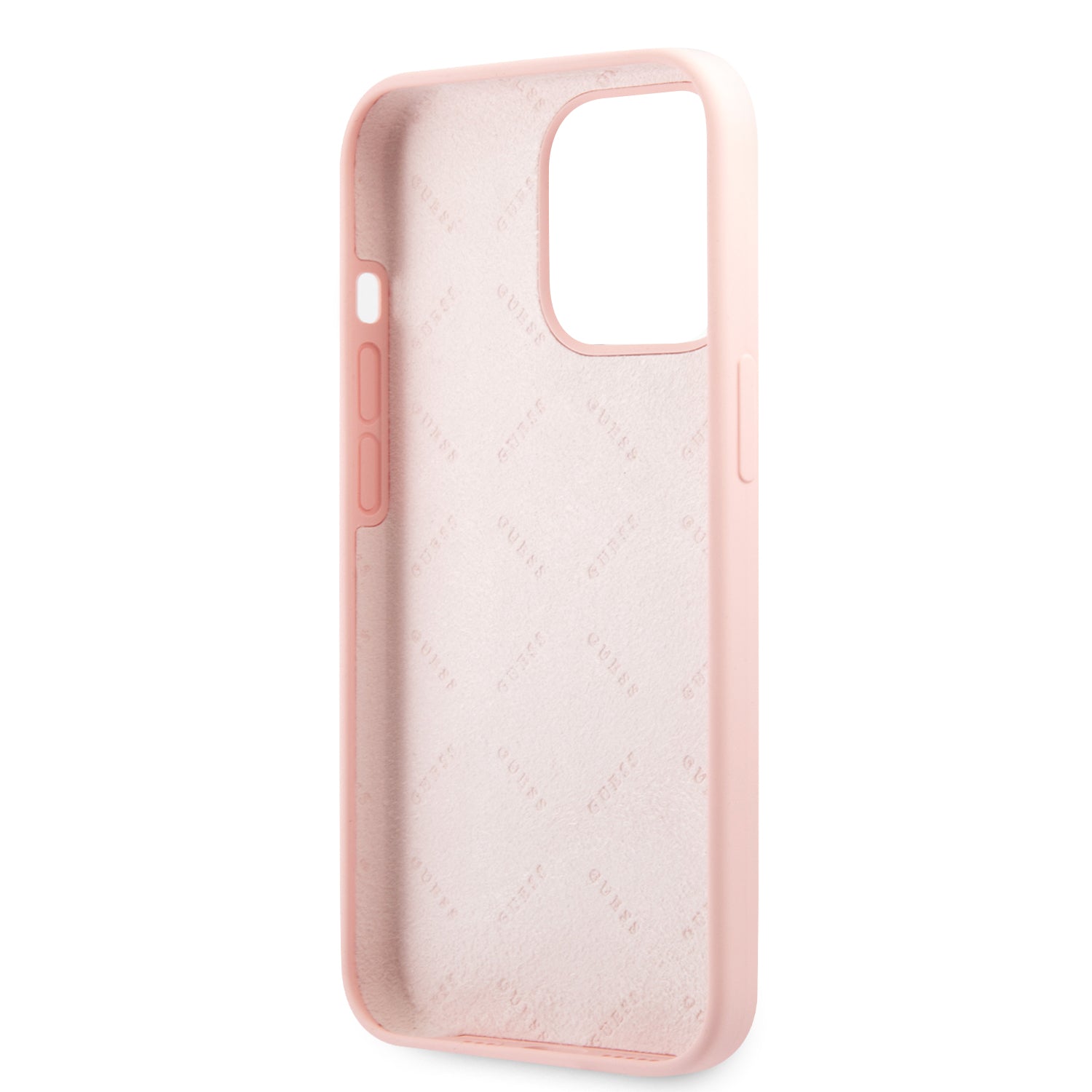Guess "4G Logo Collection" Θήκη προστασίας από σιλικόνη – iPhone 13 Pro Max (Ροζ)