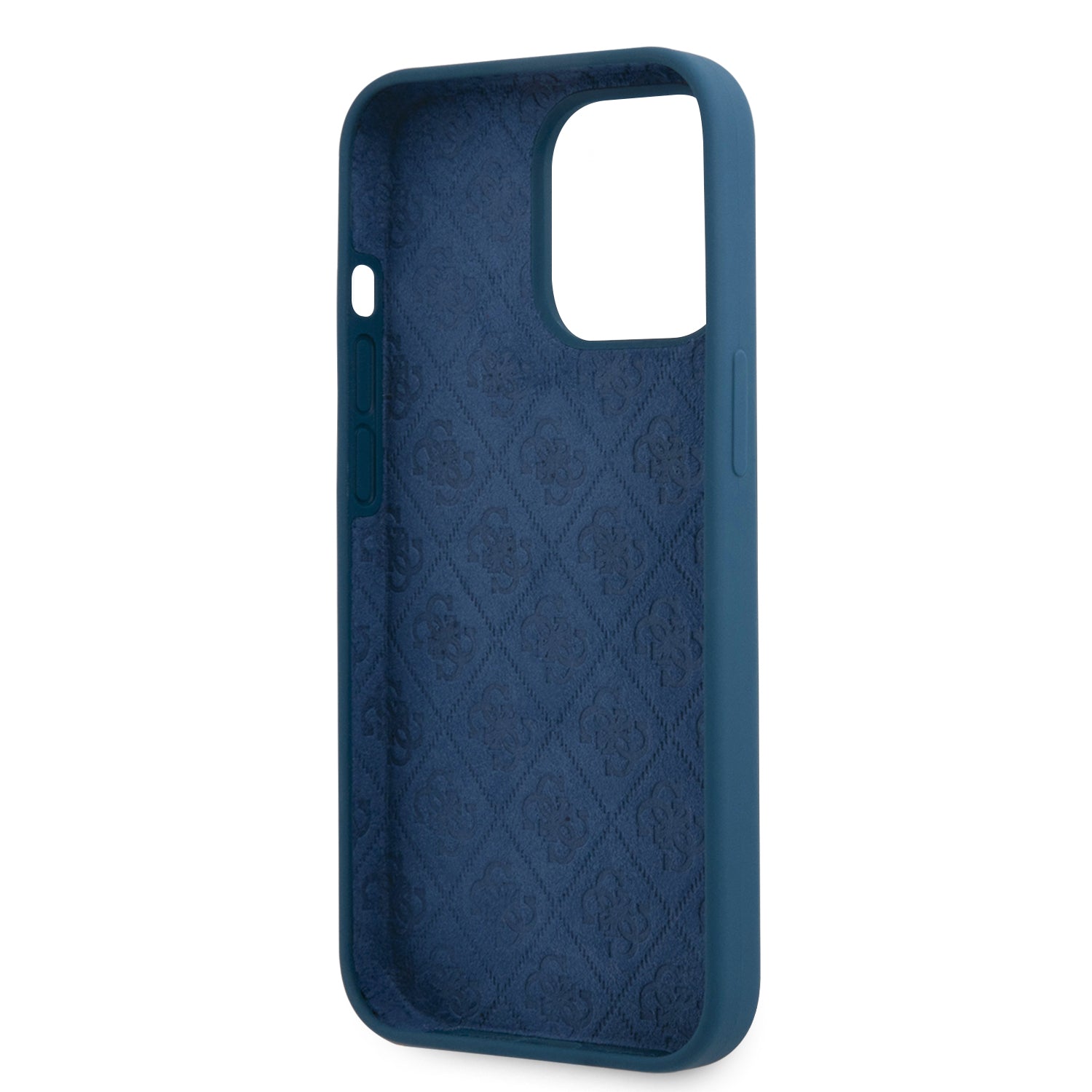 Guess “Vintage Script Gold Logo Collection” Σκληρή Θήκη προστασίας από σιλικόνη – Apple iPhone 13 pro Max (Μπλε)