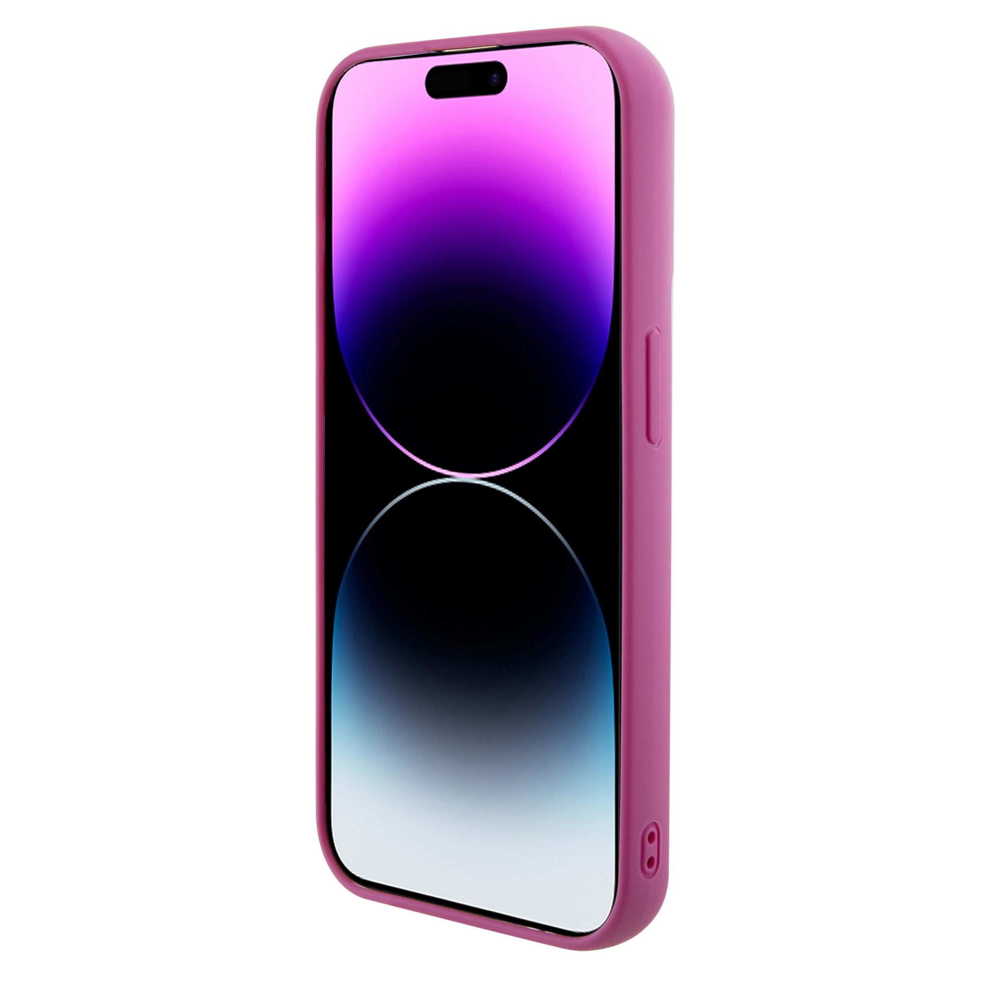 Guess "Sequin Script Metal" Hard Case iPhone 15 Pro (Fuchsia – GUHCP15LPSFDGSF)