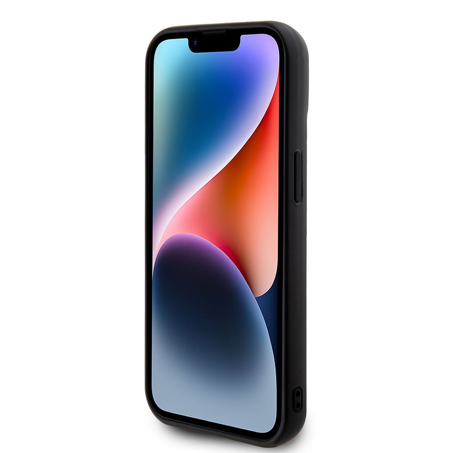 Guess "Sequin Script Metal" Hard Case iPhone 15 (Black – GUHCP15SPSFDGSK)