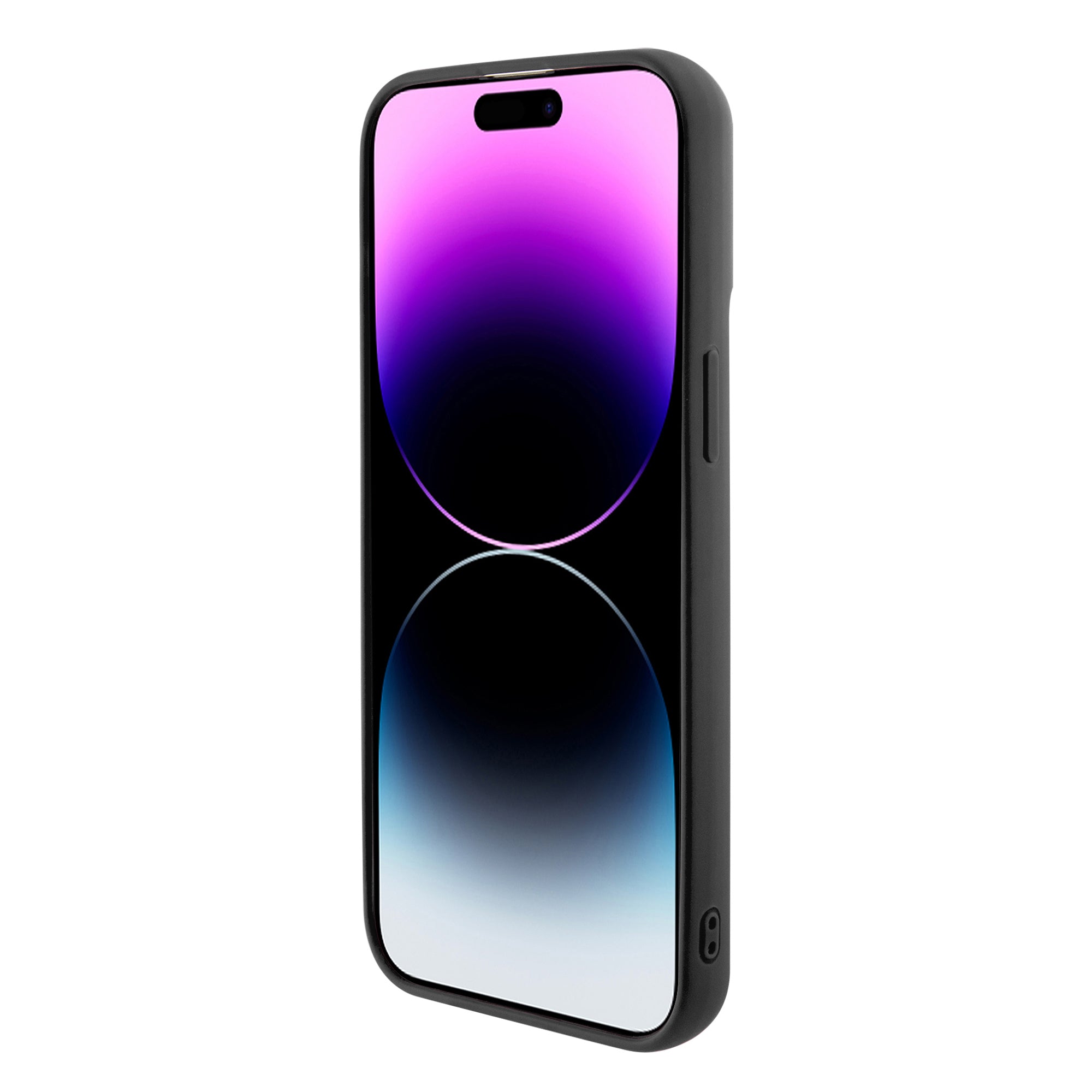 Guess "Sequin Script Metal" Hard Case iPhone 15 Pro Max (Black – GUHCP15XPSFDGSK)