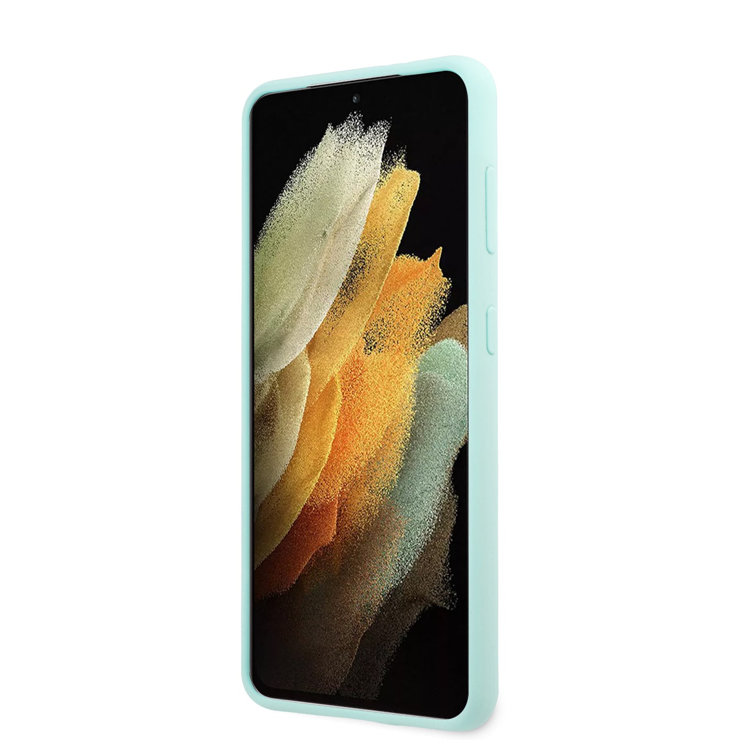 Guess "Vintage Script Logo Collection" Σκληρή Θήκη προστασίας από σιλικόνη – Samsung Galaxy S21 Plus (Μέντα)