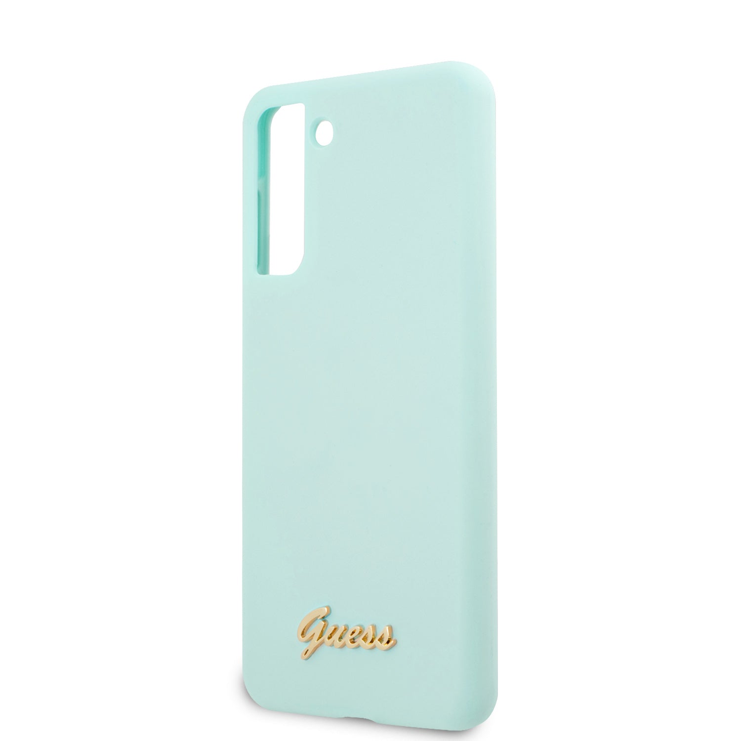 Guess "Vintage Script Logo Collection" Σκληρή Θήκη προστασίας από σιλικόνη – Samsung Galaxy S21 Plus (Μέντα)