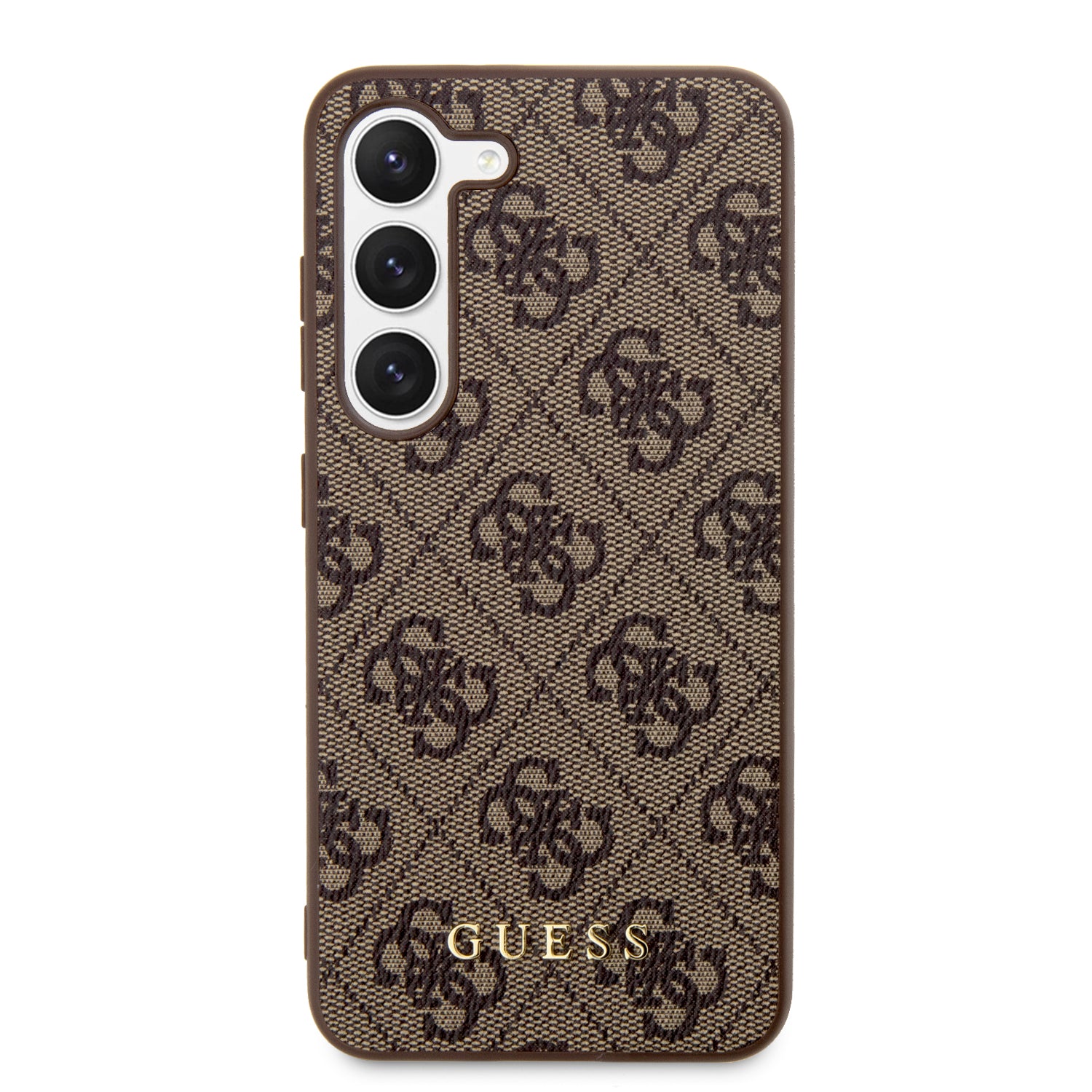 Guess “4G Metal Gold Logo Collection” Θηκη Προστασιας "Saffiano" – Samsung Galaxy S23 S911 (Καφέ)