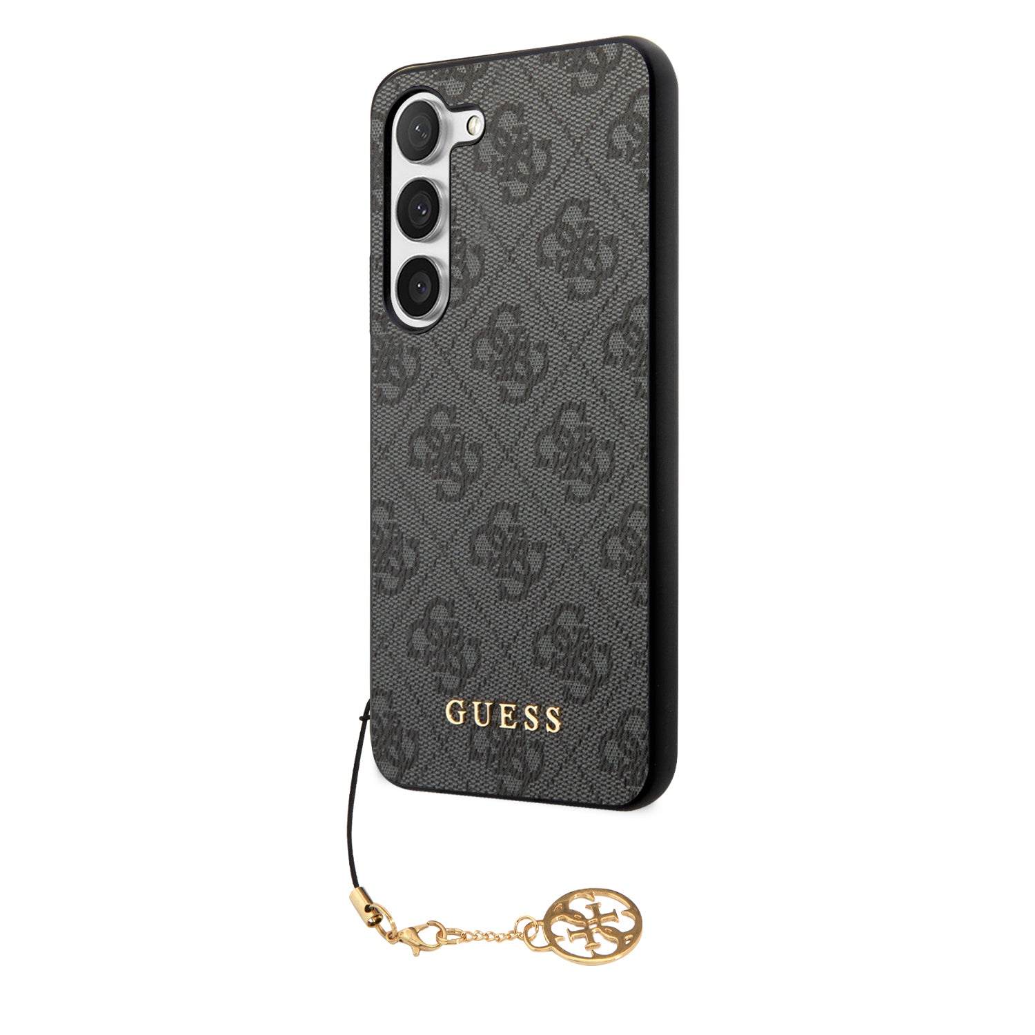 Guess “4G Metal Gold Logo Collection” Θηκη Προστασιας "Saffiano" – Samsung Galaxy S23 S911 (Γκρι)