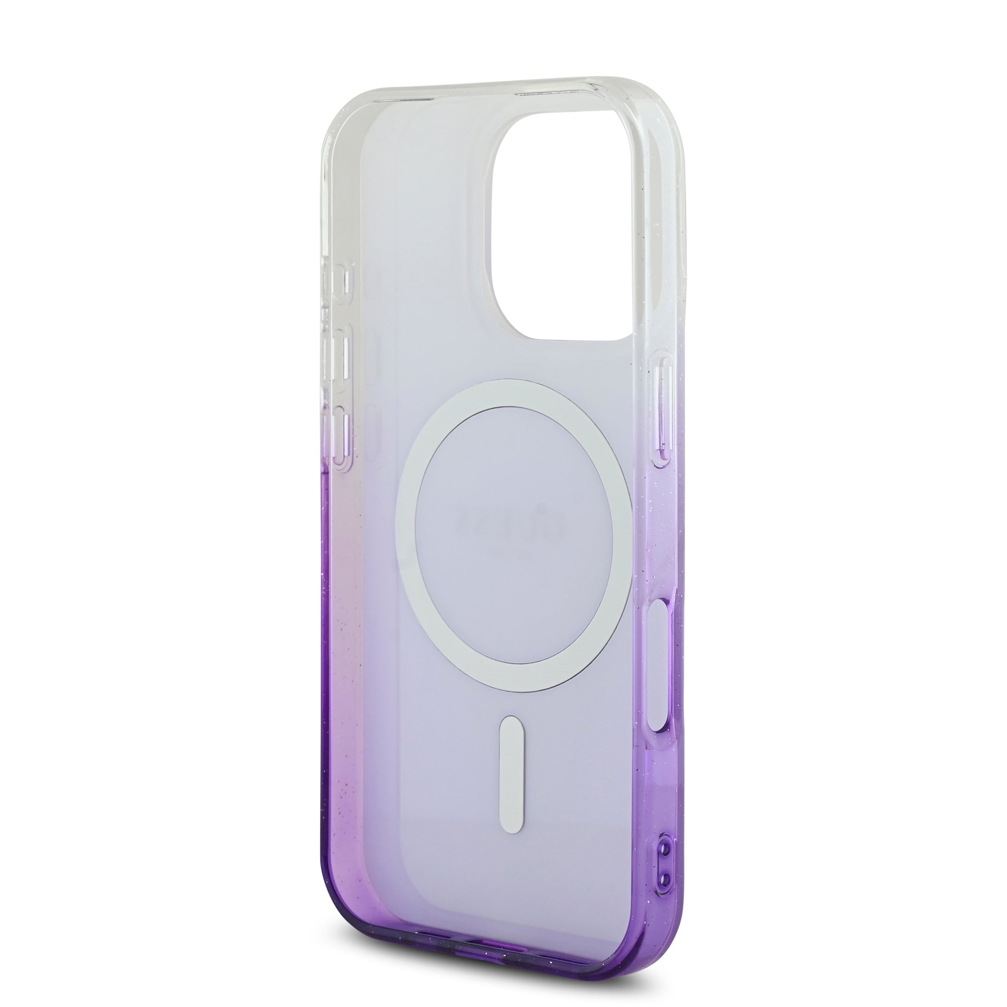 Guess Magsafe “Glitter Gradient” Hard Case Θήκη προστασίας από σκληρό πλαστικό – iPhone 16 Pro (Μωβ – GUHMP16LHGRCELU)