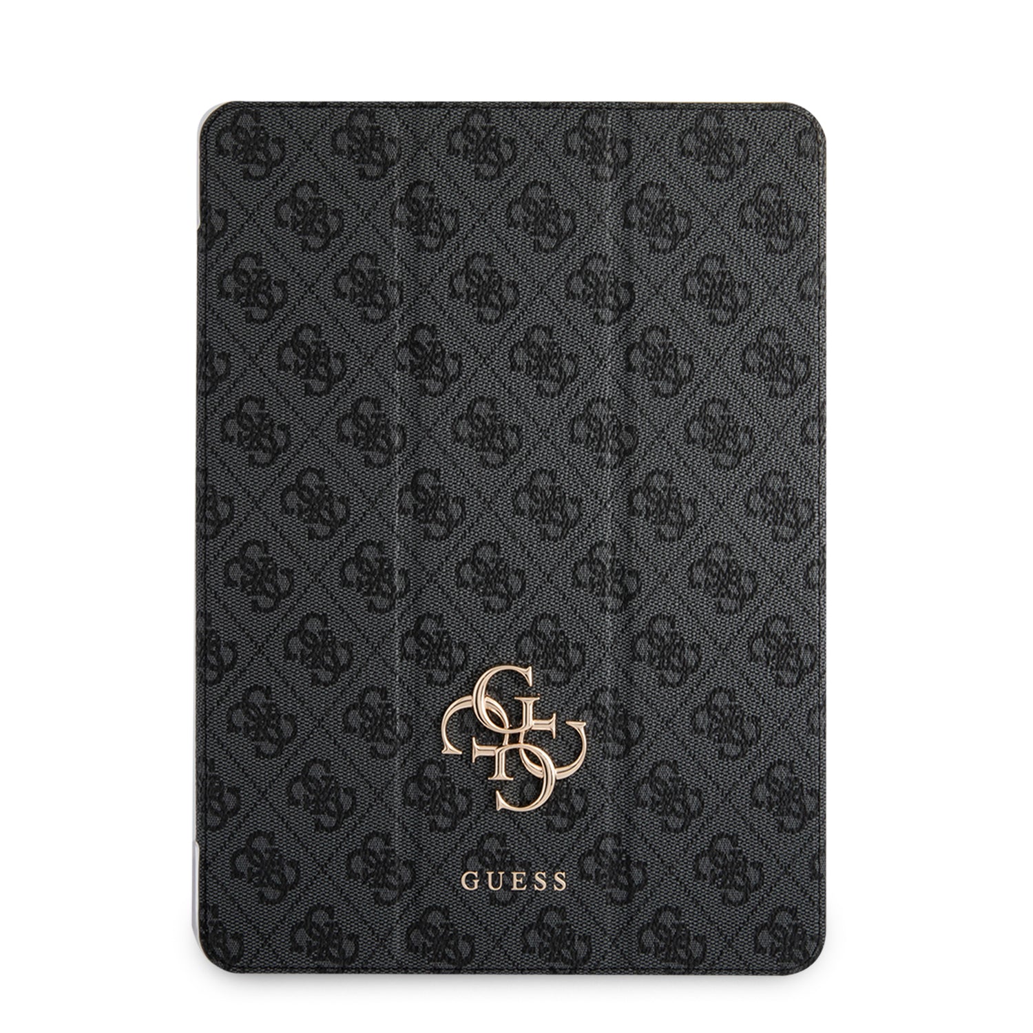 Guess 4G Logo Saffiano Collection Book Cover Θήκη κατάλληλη για Apple iPad Pro 2021 11" (Space Grey - GUIC11G4GFGR)