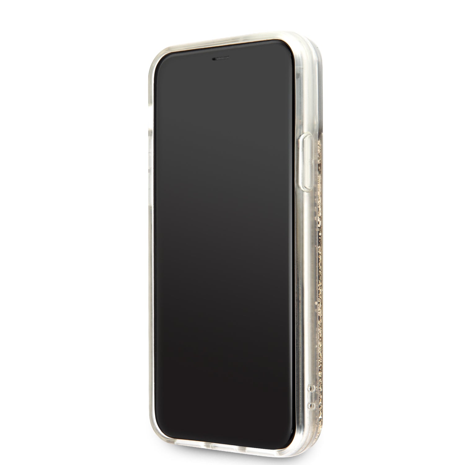 Guess “4G Logo Collection” Θηκη Προστασιας – iPhone 11 Pro (Clear/Glitter Gold)