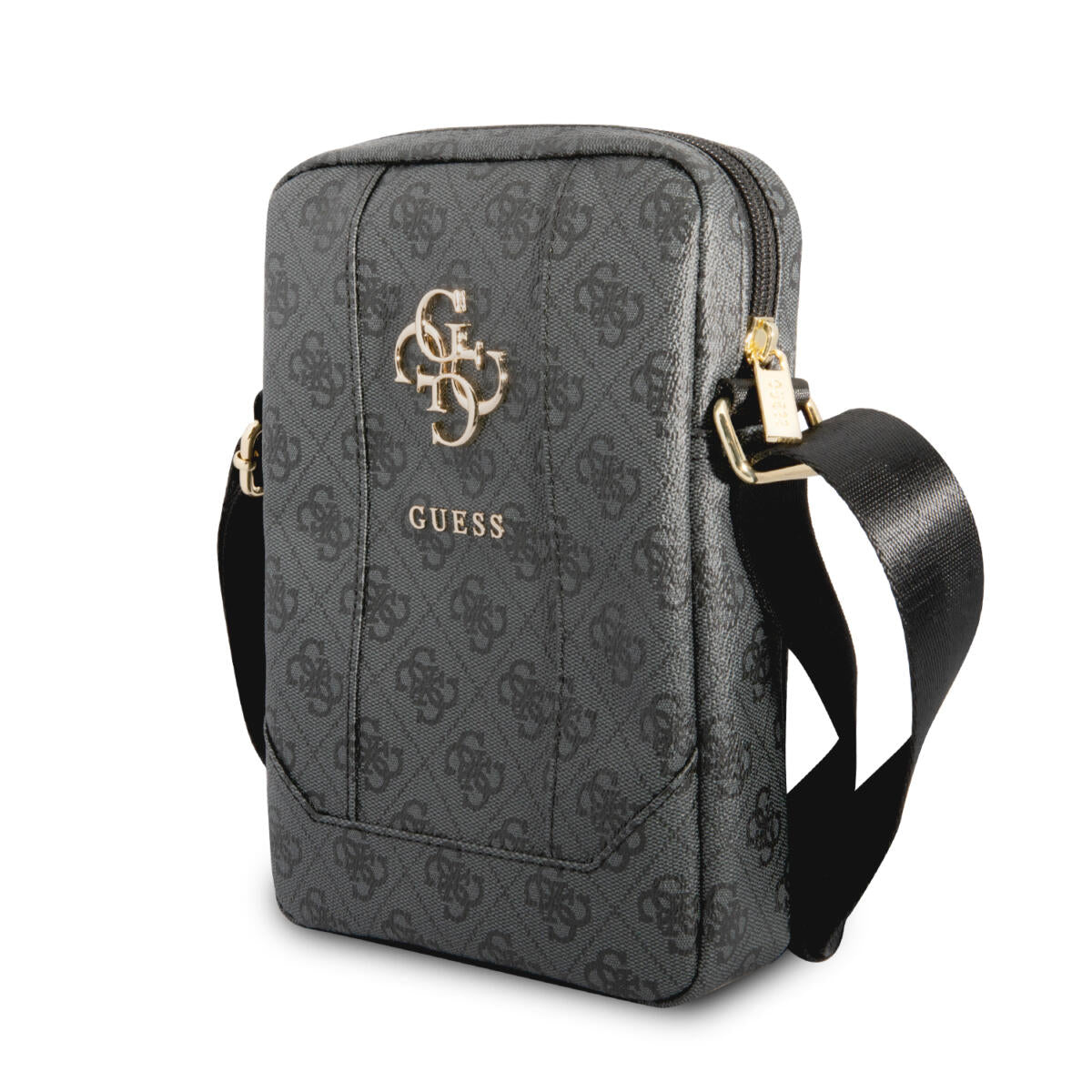 Guess 4G Big metal logo Tablet Bag- Τσαντάκι από δερματίνη κατάλληλο για tablet 10" (Grey - GUTB10G4GFGR)