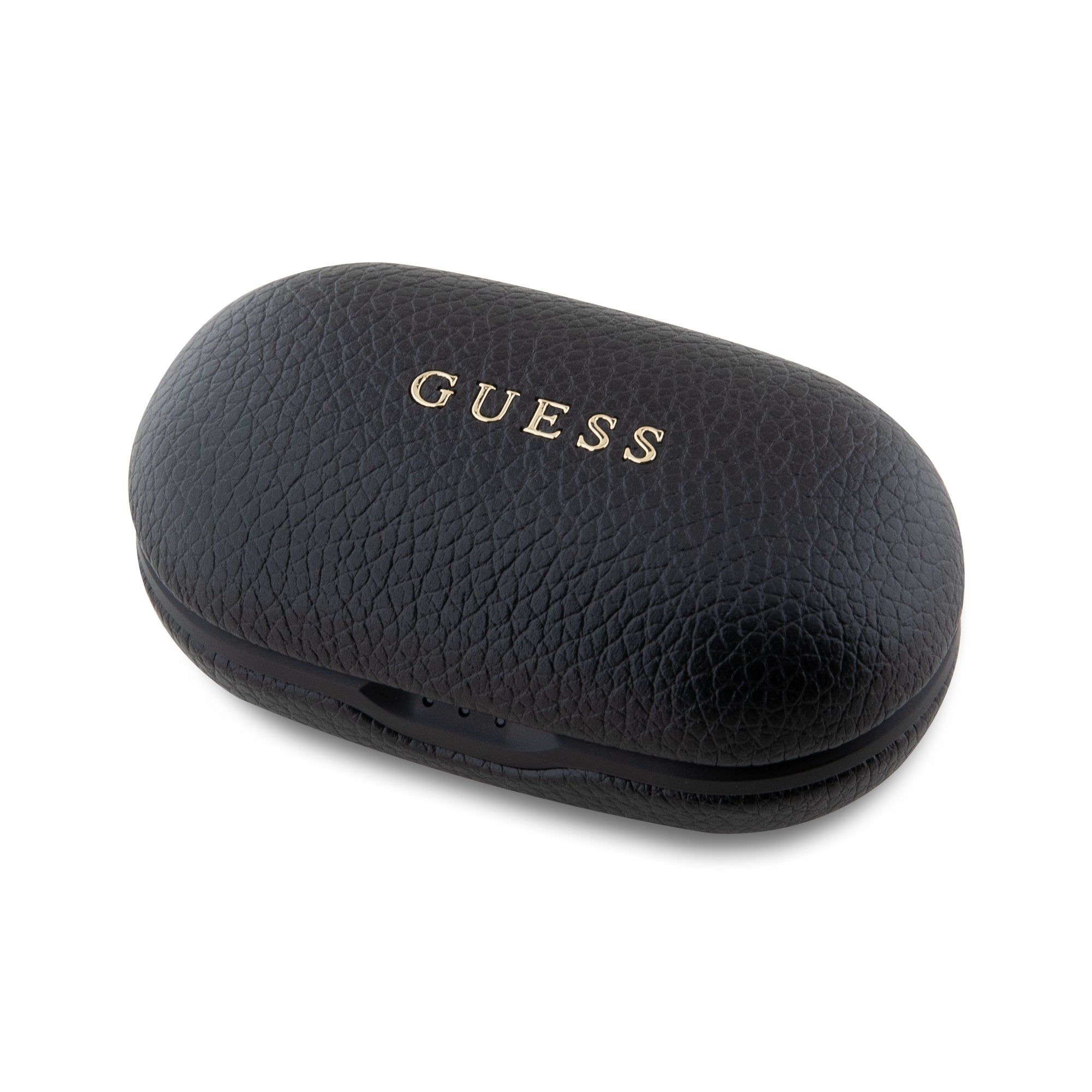 Guess Grained Printed Classic Logo True Wireless ENC Earphones (Black - GUTWSPGTSPSK)