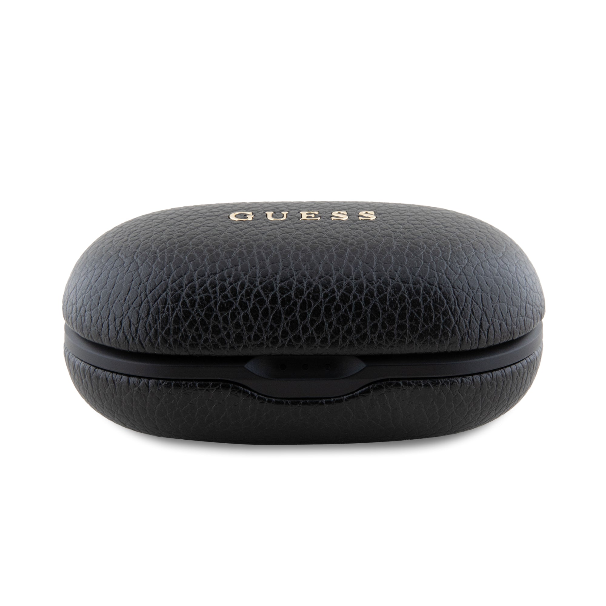 Guess Grained Printed Classic Logo True Wireless ENC Earphones (Black - GUTWSPGTSPSK)