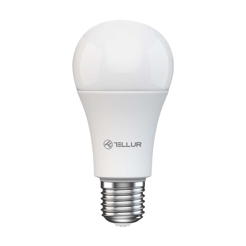 Tellur WiFi Smart Bulb E27, 9W Smart Λάμπα LED 820 Lumens για Ντουί E27 τηλεχειριζόμενη με WiFi (Cold/Warm/Dimmer)