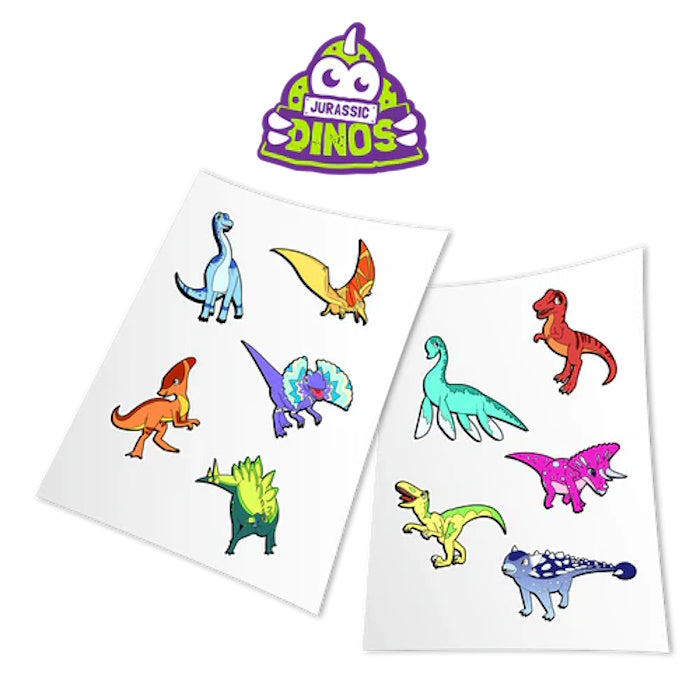 HoloToyz - Jurassic Dinos Augmented Reality Αυτοκόλλητα Επαυξημένης πραγματικότητας που ζωντανεύουν σε κινούμενα σχέδια