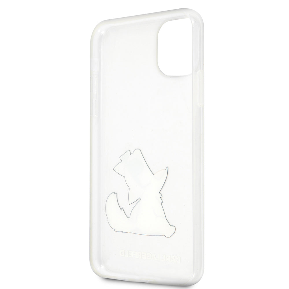 Karl Lagerfeld "Choupette Fun" Hard Case Θήκη προστασίας από σιλικόνη – iPhone 12 Pro Max (Clear)