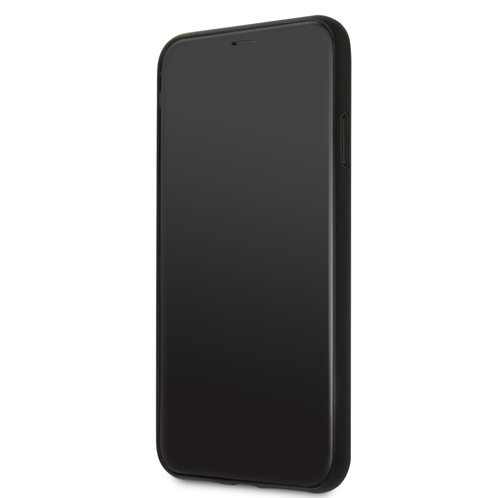 Karl Lagerfeld "Glitter Head" Double Layer Hard Case Θήκη προστασίας – iPhone 11 Pro Max (Black – KLHCN65DLHBK)