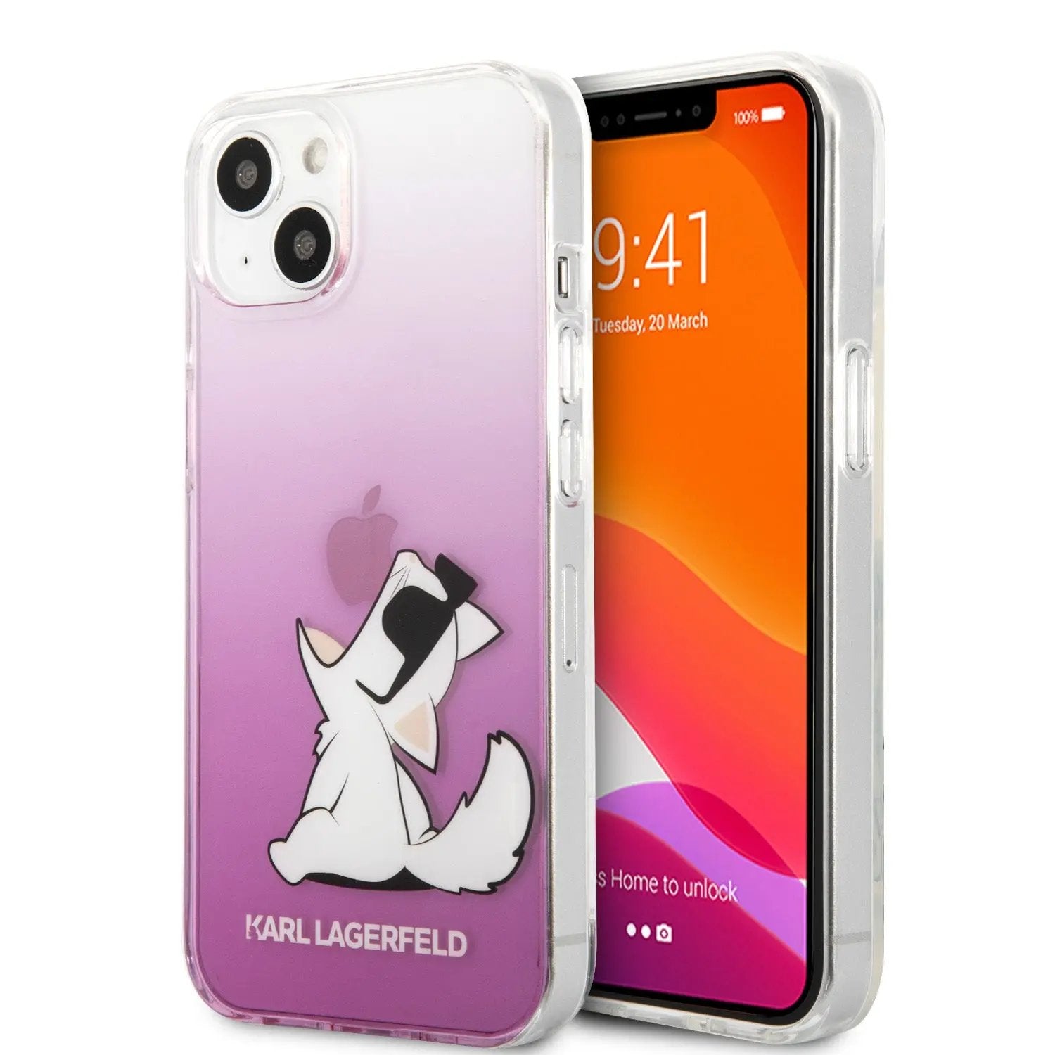 Karl Lagerfeld “choupette Fun” Hard Case Θήκη Προστασίας Απο Σιλικόνη – Iphone 13 (pink) – PhoneBazaar