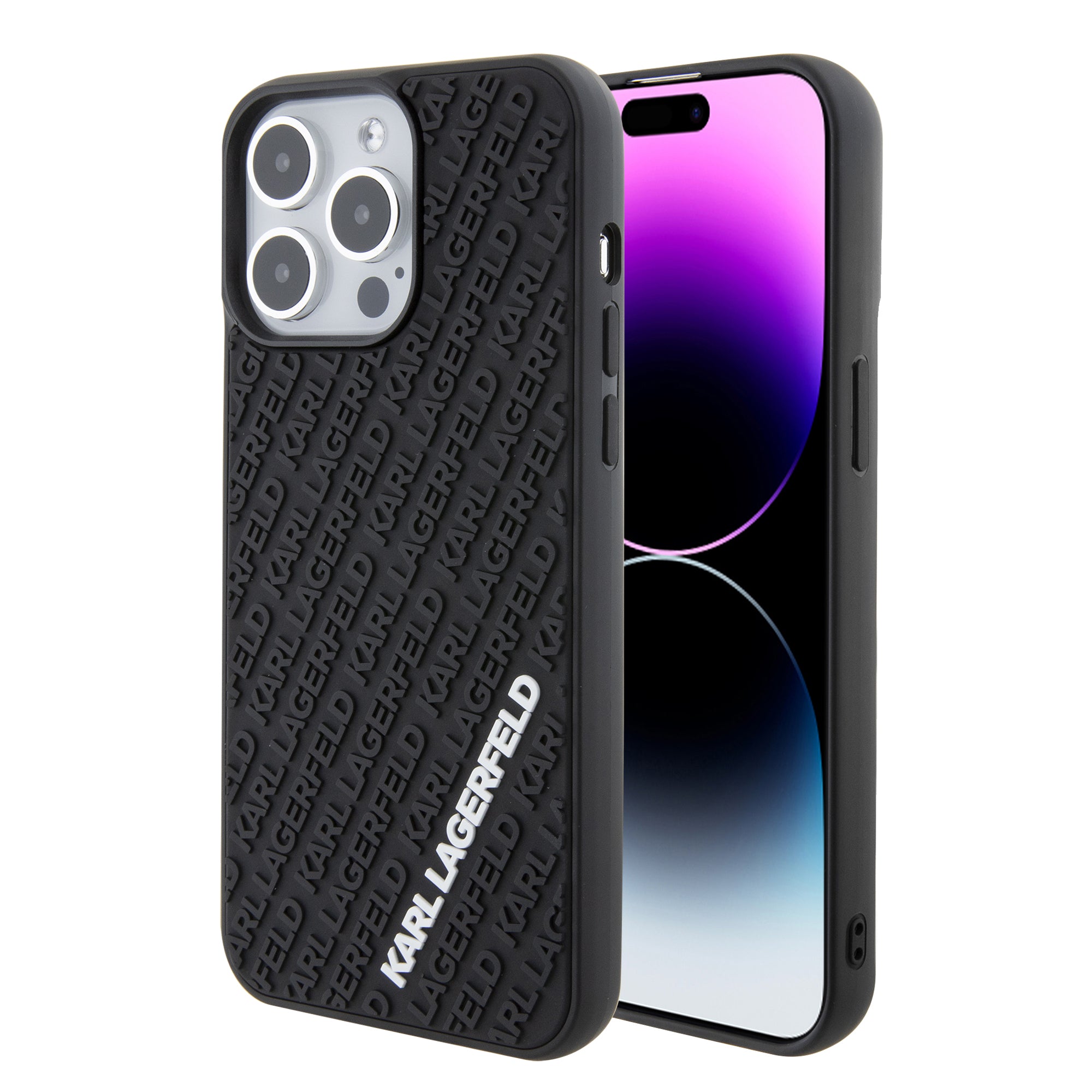 Karl Lagerfeld “Karl 3D Logo Cover” Hard Case Θήκη Προστασίας Από Σιλικόνη – Iphone 15 Pro Max (Black – Klhcp15X3Dmkrlk) – Θήκη για κινητό από το PhoneBazaar.gr
