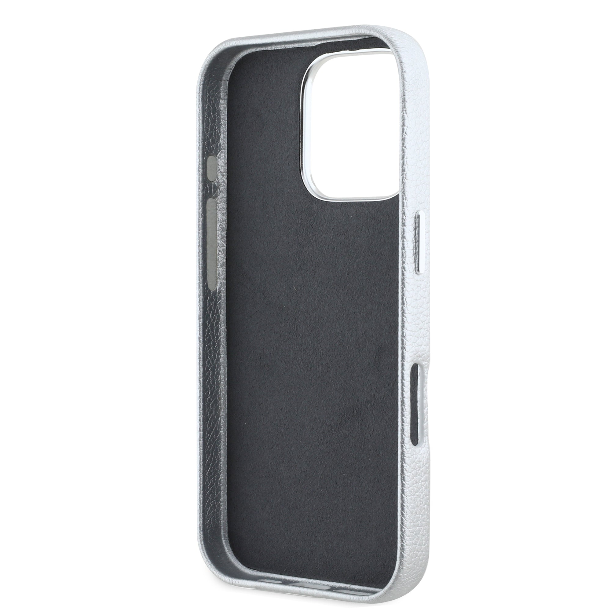 Karl Lagerfeld “Rue St.Guillaume Logo Collection” Θήκη προστασίας από σιλικόνη – iPhone 16 Pro (Γκρι – KLHCP16LPGWCMKHK)