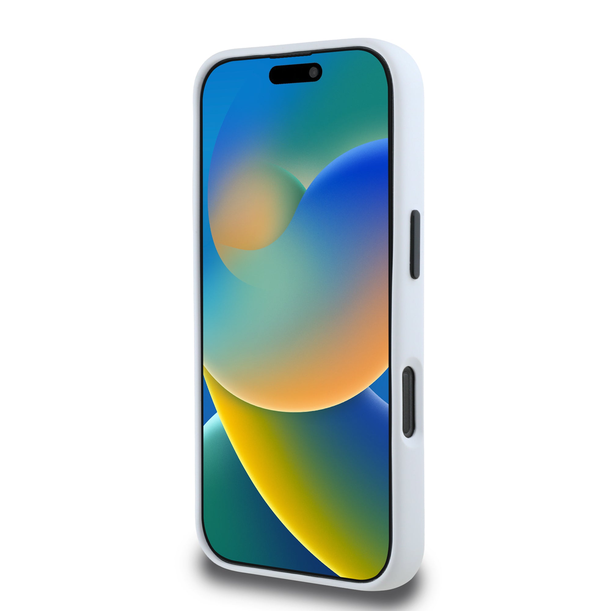 Karl Lagerfeld “Signature Metal Logo Collection” Hard Case Θήκη προστασίας από σιλικόνη – iPhone 16 Pro Max (Λευκό – KLHCP16XSCMSMVH)