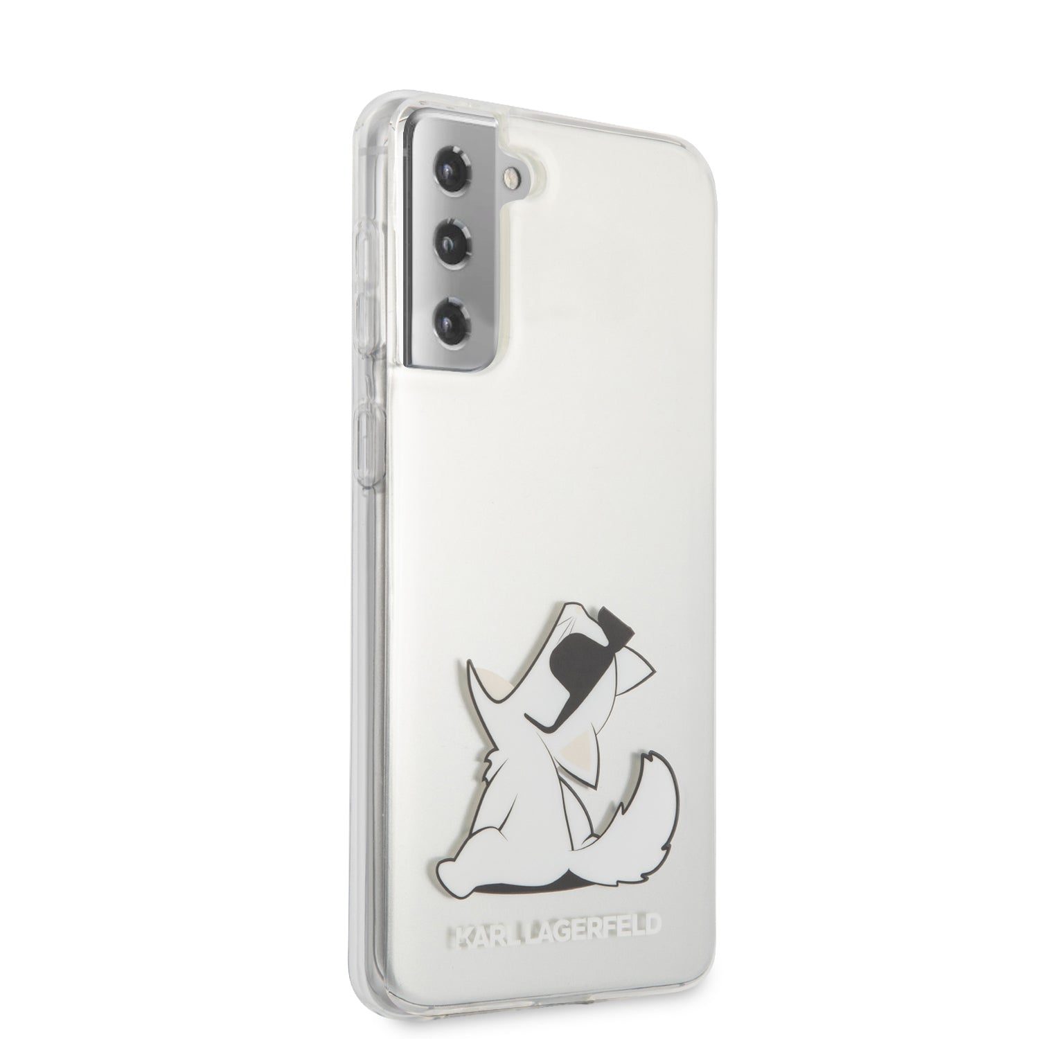 Karl Lagerfeld “Choupette Fun” Hard Case Θήκη προστασίας από σιλικόνη – Samsung Galaxy S21 Plus G996 (Διάφανη)