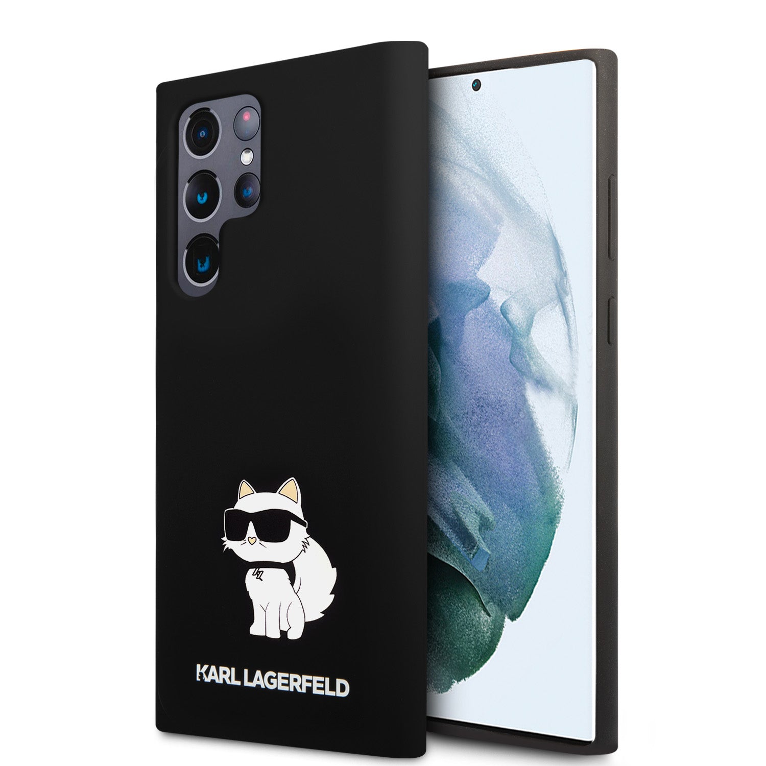 Karl Lagerfeld “Choupette NFT” Hard Case Θήκη προστασίας από σιλικόνη – Samsung Galaxy S23 Ultra (Μαύρο – KLHCS23LSNCHBCK) – PhoneBazaar