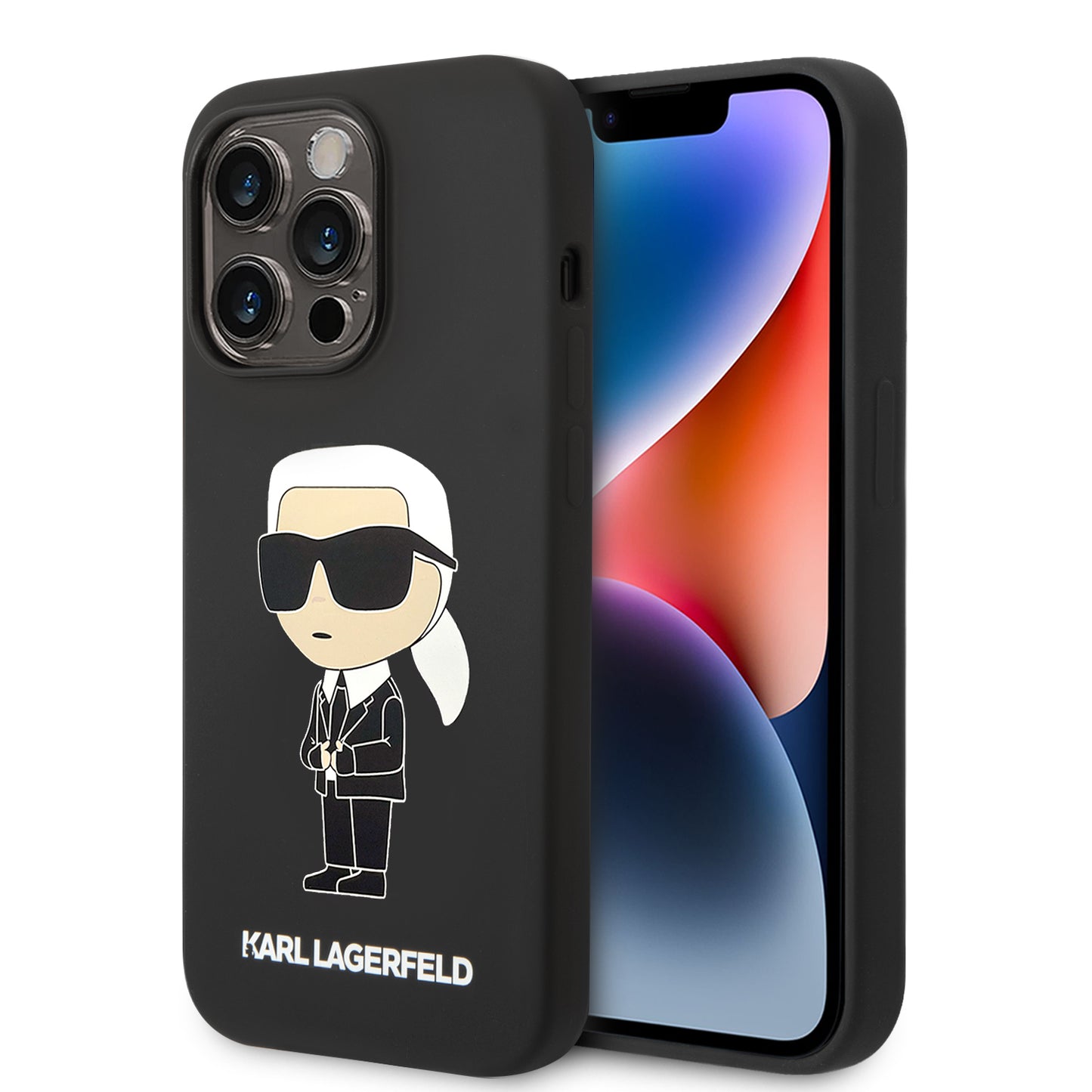 Karl Lagerfeld Nft Ikonik Magsafe Silicone Case Karl Θήκη Προστασίας Με Ενσωματωμένο Δαχτυλίδι Magsafe – Iphone 14 Pro Max (Black) – Θήκη για κινητό από το PhoneBazaar.gr