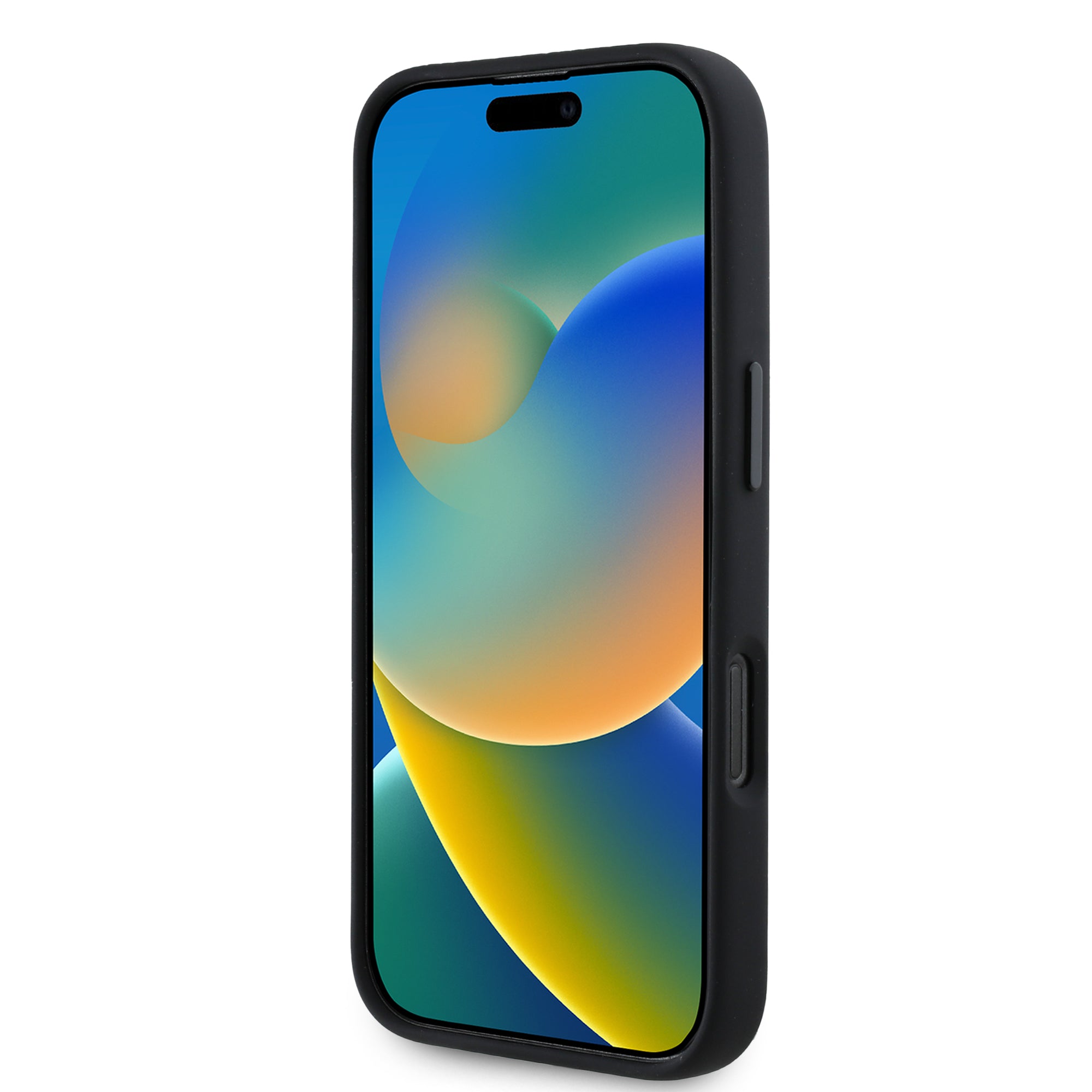 Karl Lagerfeld MagSafe Shadow Metal Initial Logo Silicone Case Θήκη προστασίας από σιλικόνη – iPhone 16 Pro (Μαύρο – KLHMP16LSCMKMPCK)