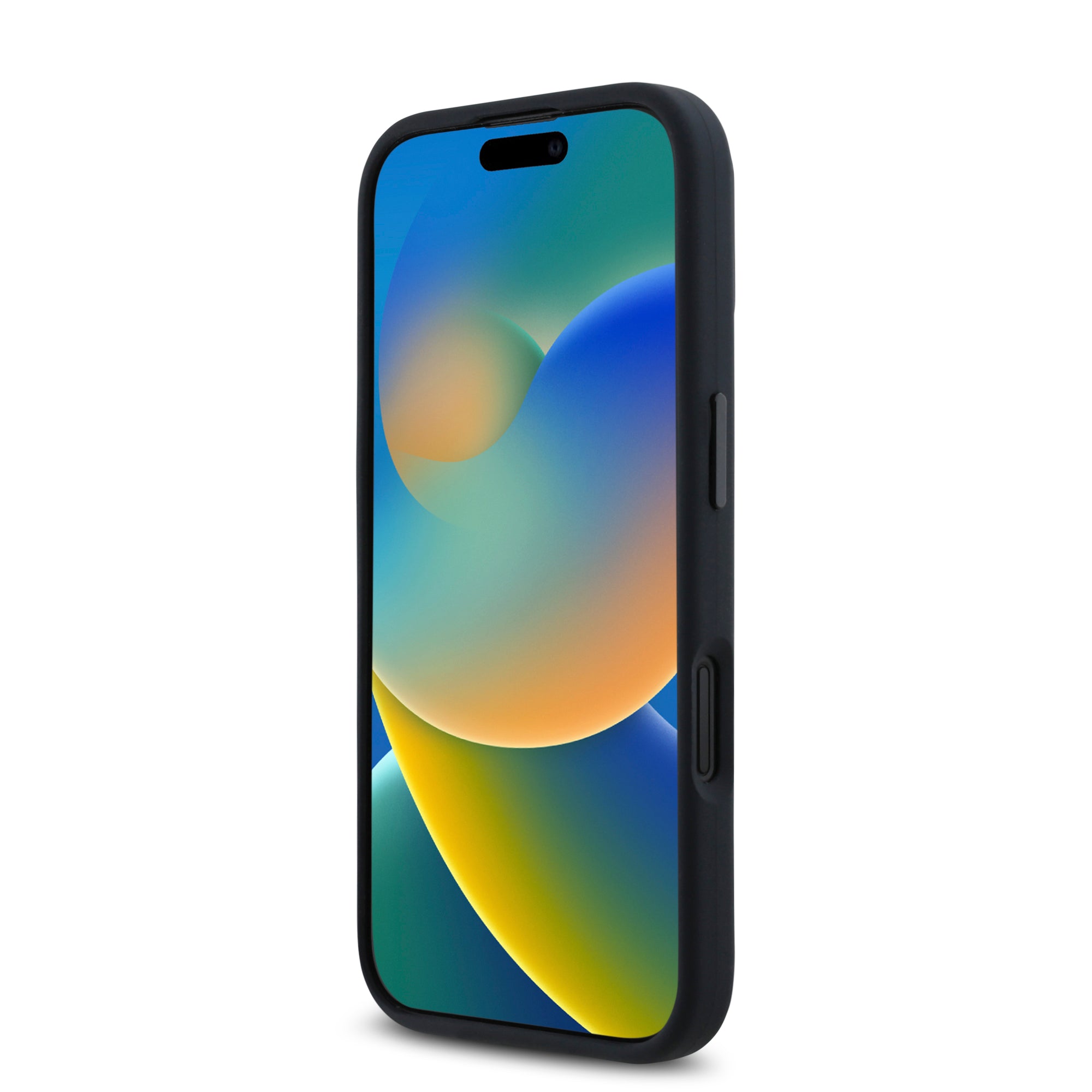 Karl Lagerfeld MagSafe Initial Metal Logo Silicone Case Θήκη προστασίας από σιλικόνη – iPhone 16 (Μαύρο – KLHMP16SSCMKMPCK)