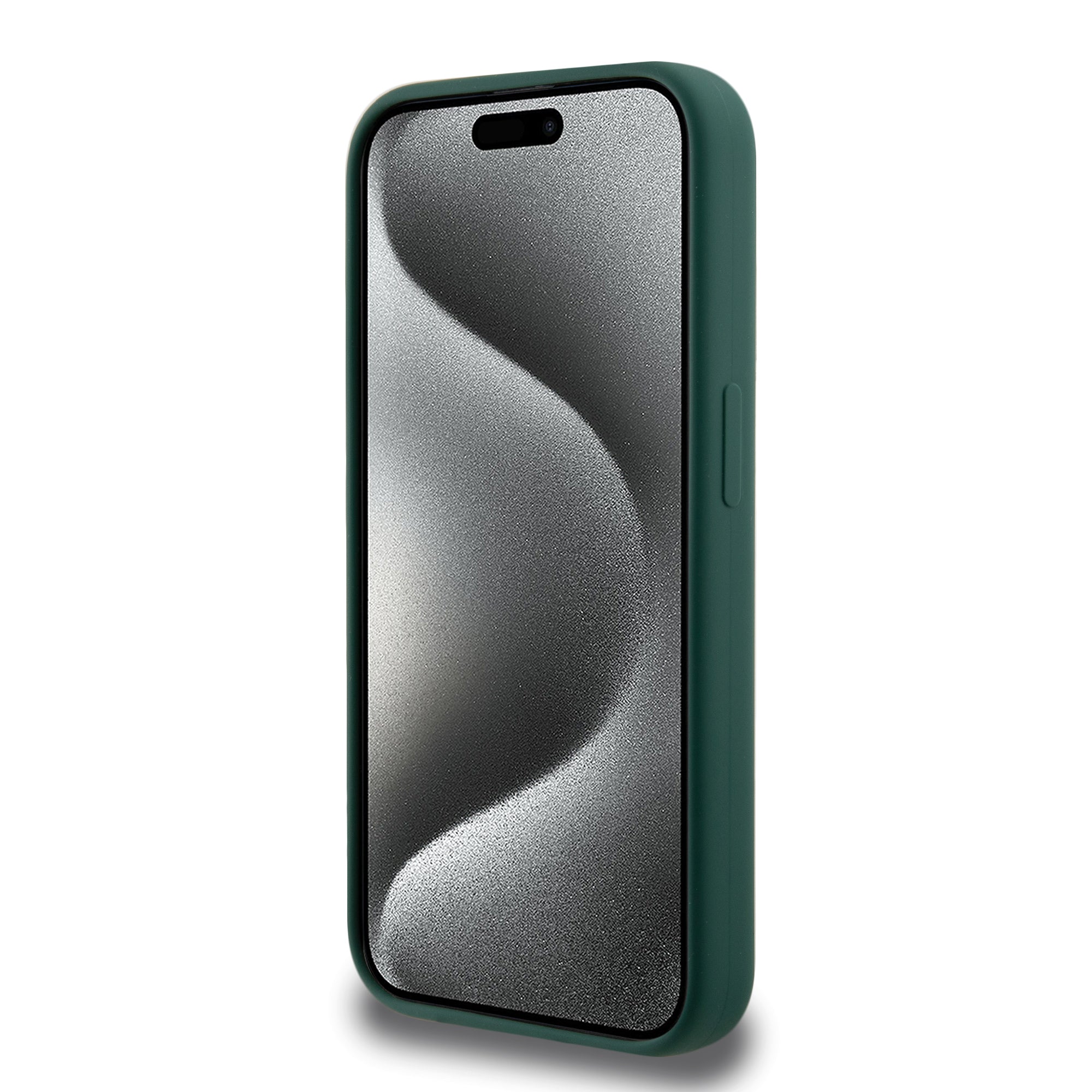 Lacoste Oval Logo Hard Case Θήκη προστασίας από Σιλικόνη για iPhone 15 Pro (Πράσινο/Λευκό)