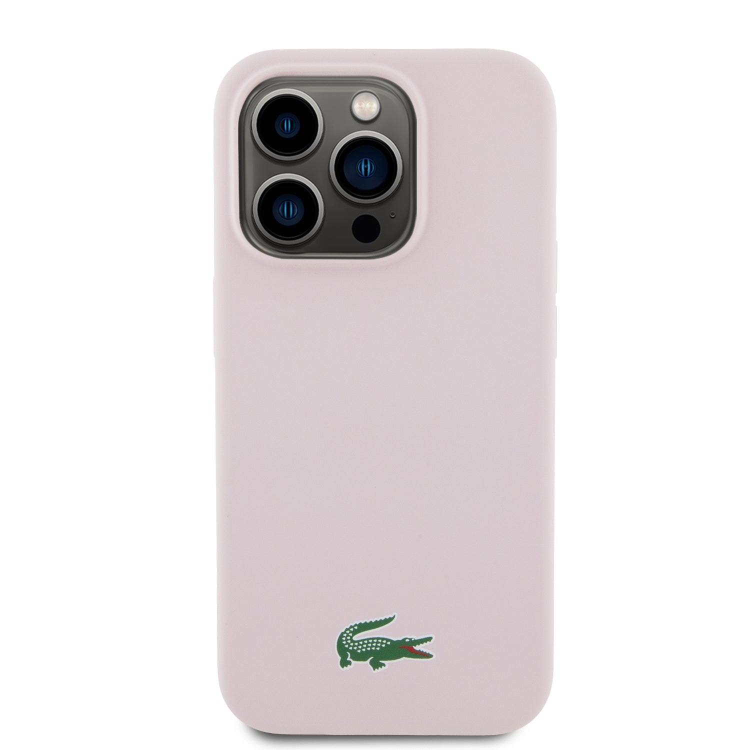 Lacoste Magsafe Croc Logo Hard Case Θήκη προστασίας από Σιλικόνη για iPhone 15 Pro (Ροζ)