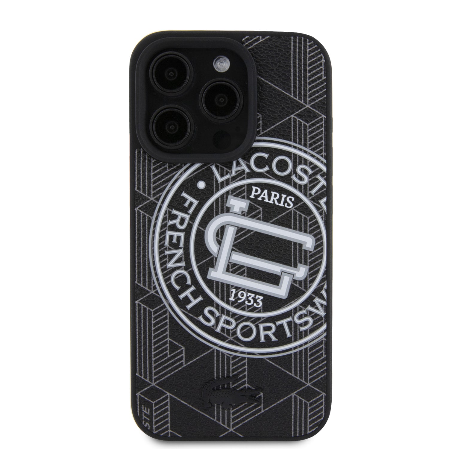 Lacoste Magsafe PVC Mono Sportswear Hard Case Θήκη προστασίας από σκληρό πλαστικό για iPhone 15 Pro Max (Sinople/Green)
