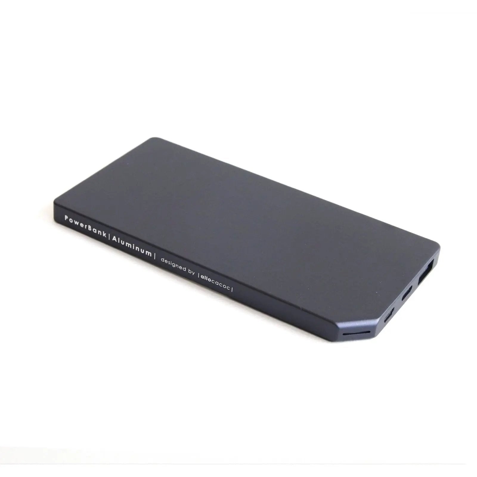 Designnest Powerbank |slim| Aluminium 5.000mah Microusb/lightning για Space Grey – PhoneBazaar