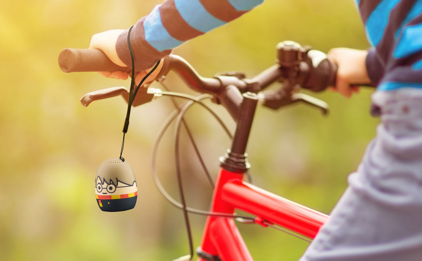 eKids Harry Potter Φορητό ηχείο Bluetooth για παιδιά με λουράκι καρπού (Μαύρο/Κίτρινο/Μπεζ)