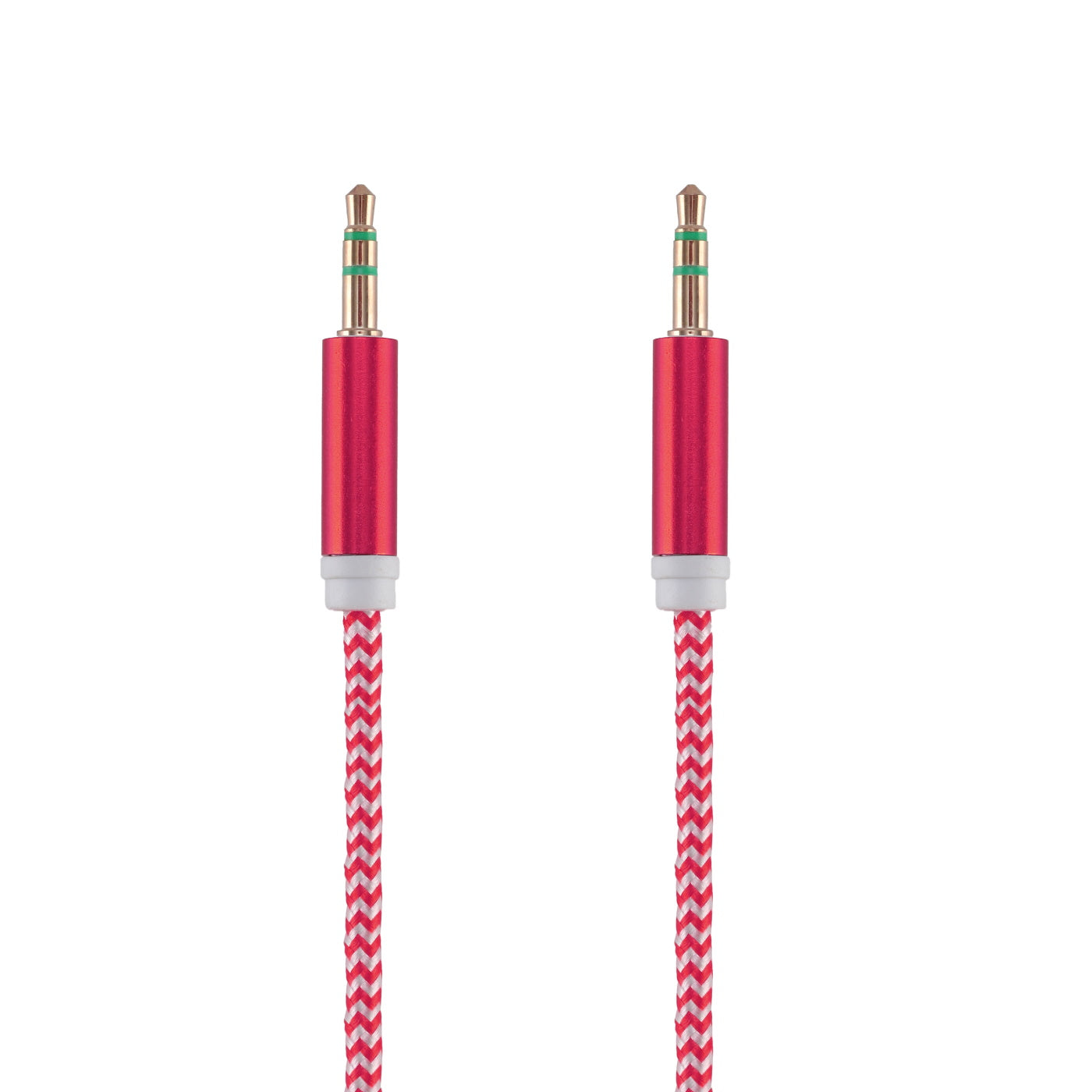 Tellur Auxiliary Audio Cable Στερεοφωνικό καλώδιο ήχου Αρσενικό/Αρσενικό μήκους 1 μέτρου σε κόκκινο