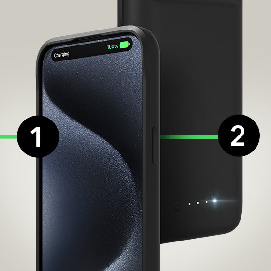 Mophie®Juice Pack (2024) Case Θήκη προστασίας με ενσωματωμένη μπαταρία (2400mAh) για Apple iPhone 15