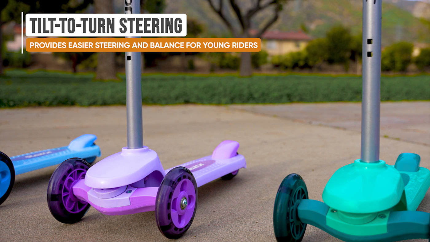 Razor Rollie Τρίτροχο παιδικό πατίνι με αφαιρούμενο καθισματάκι για παιδιά 2,5+ ετών σε χρώμα ροζ