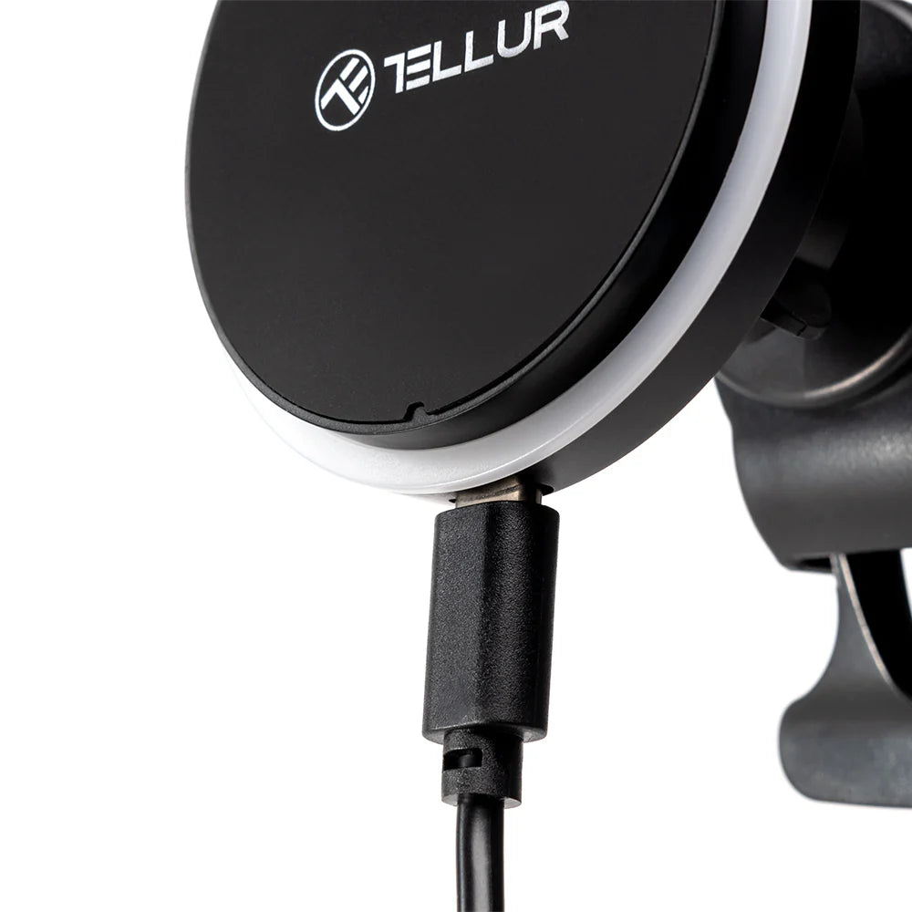 Tellur Ασύρματος Φορτιστής Αυτοκινήτου, MagSafe συμβατός, 15 W – Μαύρος