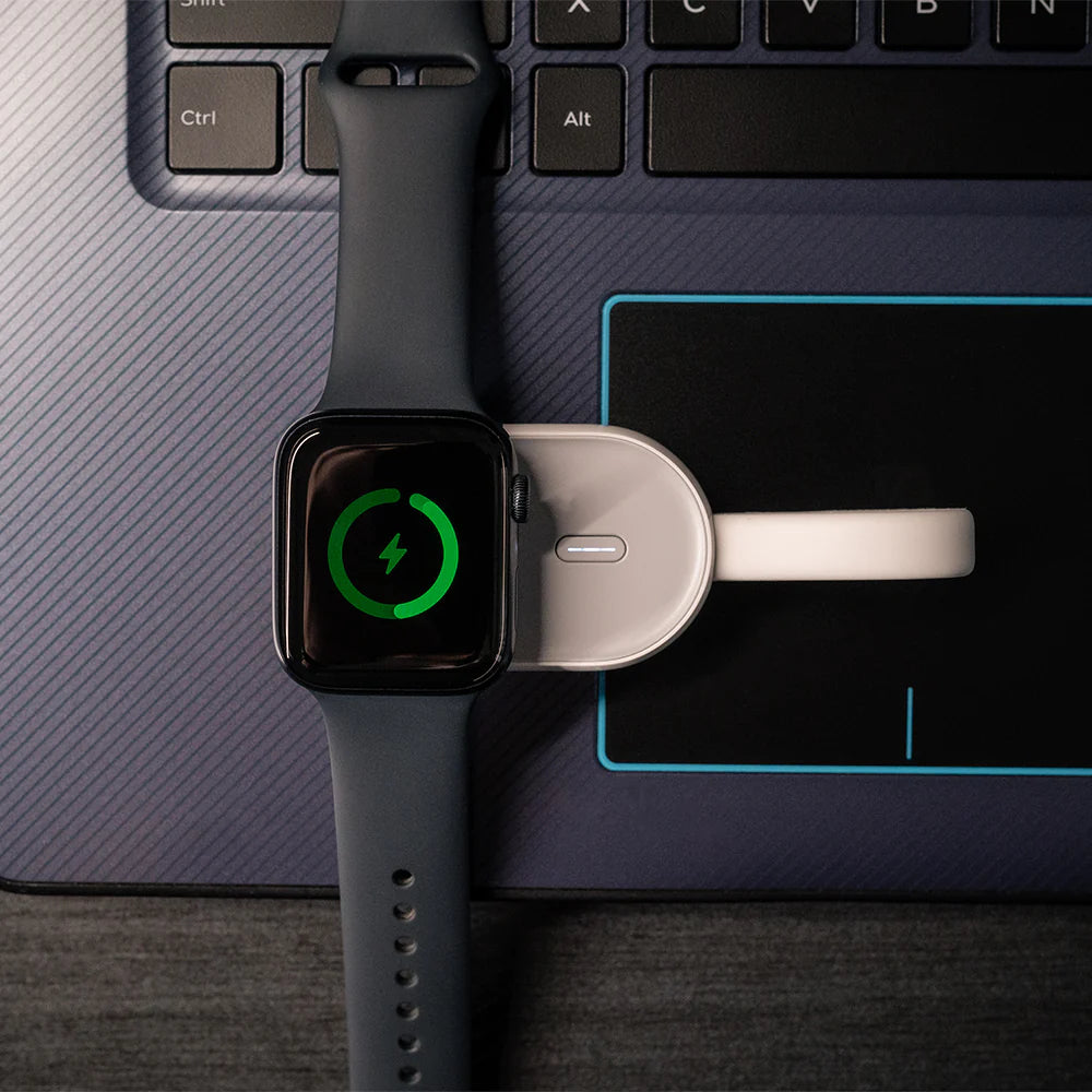 Tellur Ασύρματος φορτιστής συμβατός με ρολόγια Apple με ενσωματωμένη μπαταρία 1200 mAh