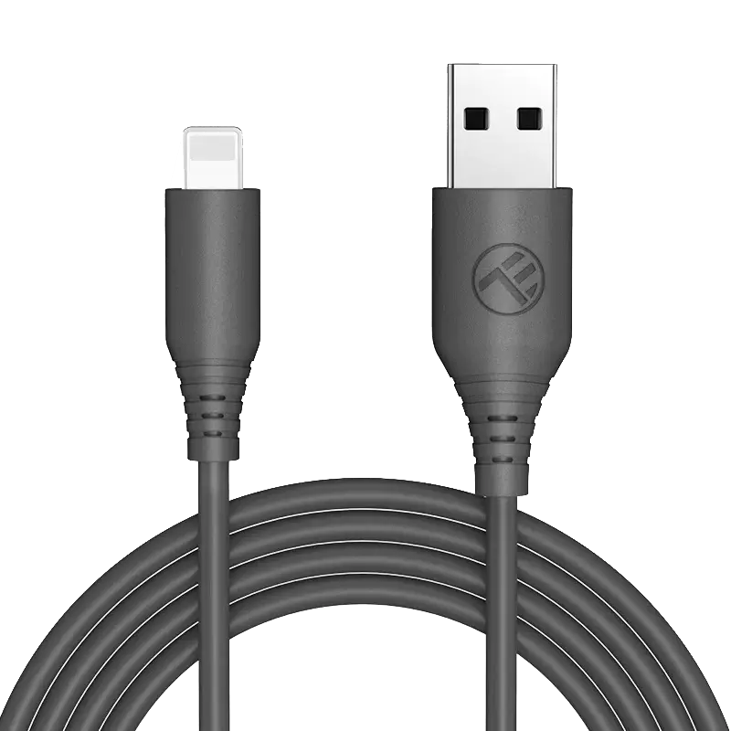 Καλώδιο φόρτισης και δεδομένων Tellur USB-A σε Lightning – 1 μέτρο σε μαύρο χρώμα – PhoneBazaar
